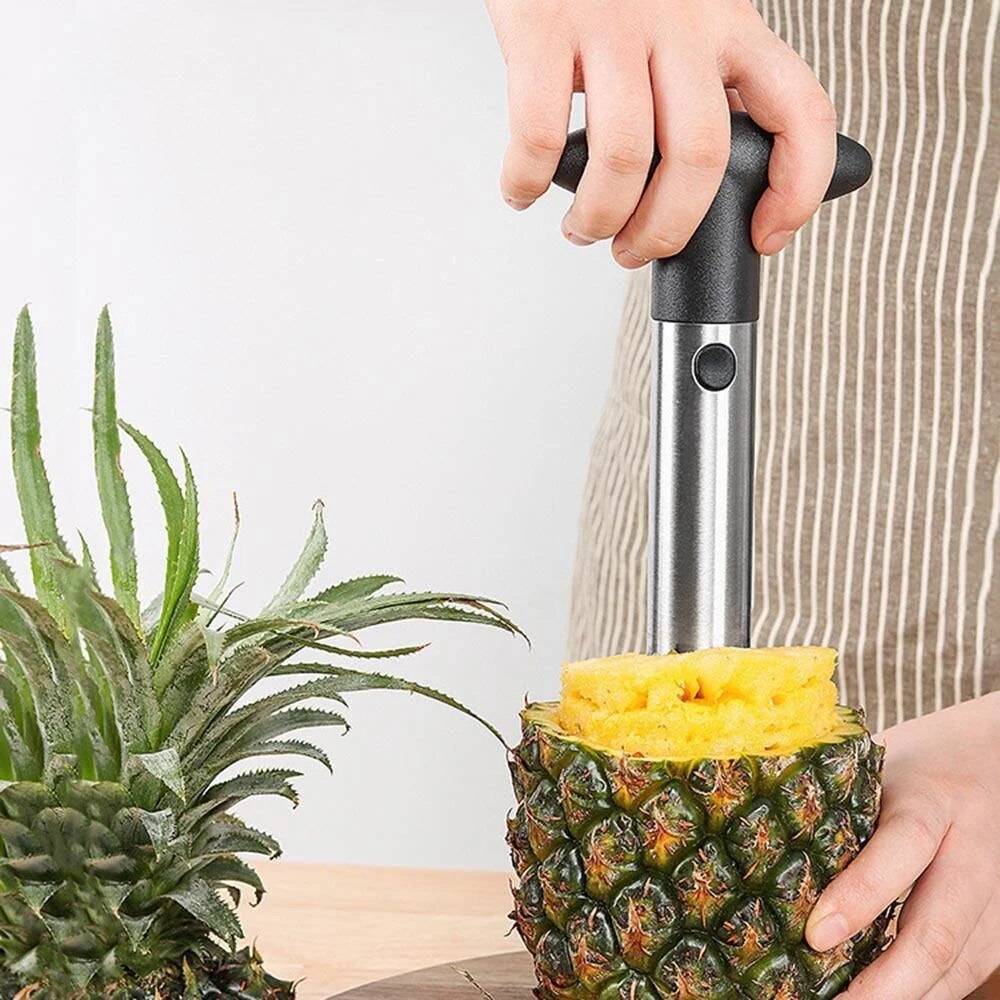 Pineapple Corer Slicer - مقشرة وقطاعة الأناناس من الفولاذ المقاوم