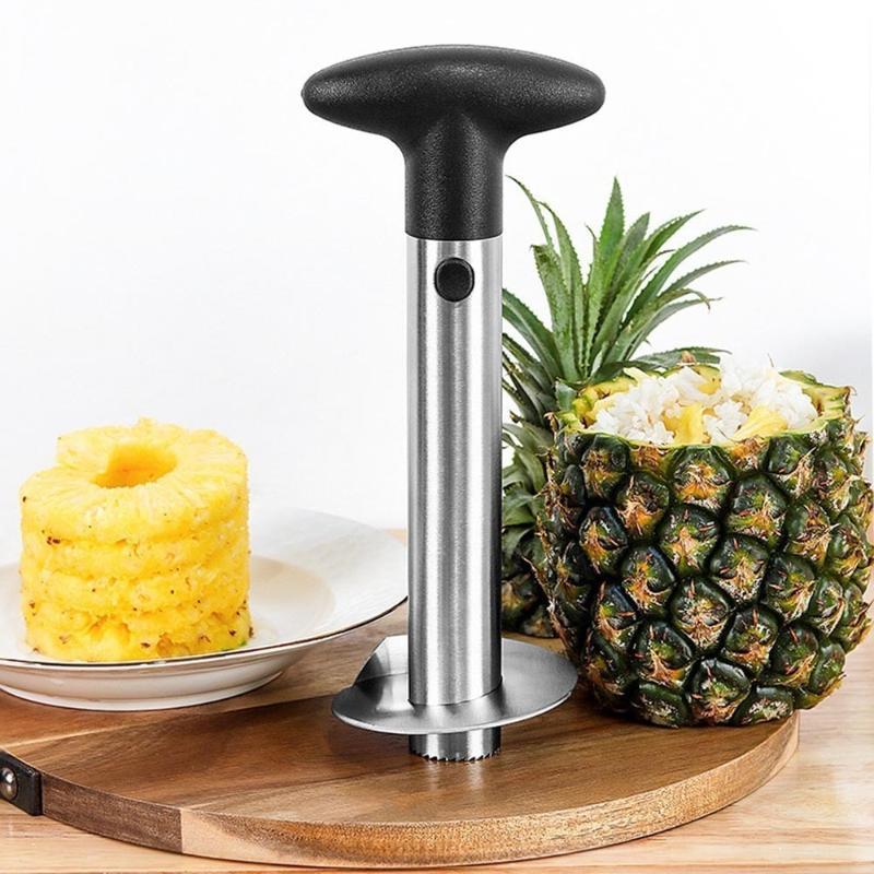 Pineapple Corer Slicer - أداة تقطيع الأناناس من الفولاذ المقاوم