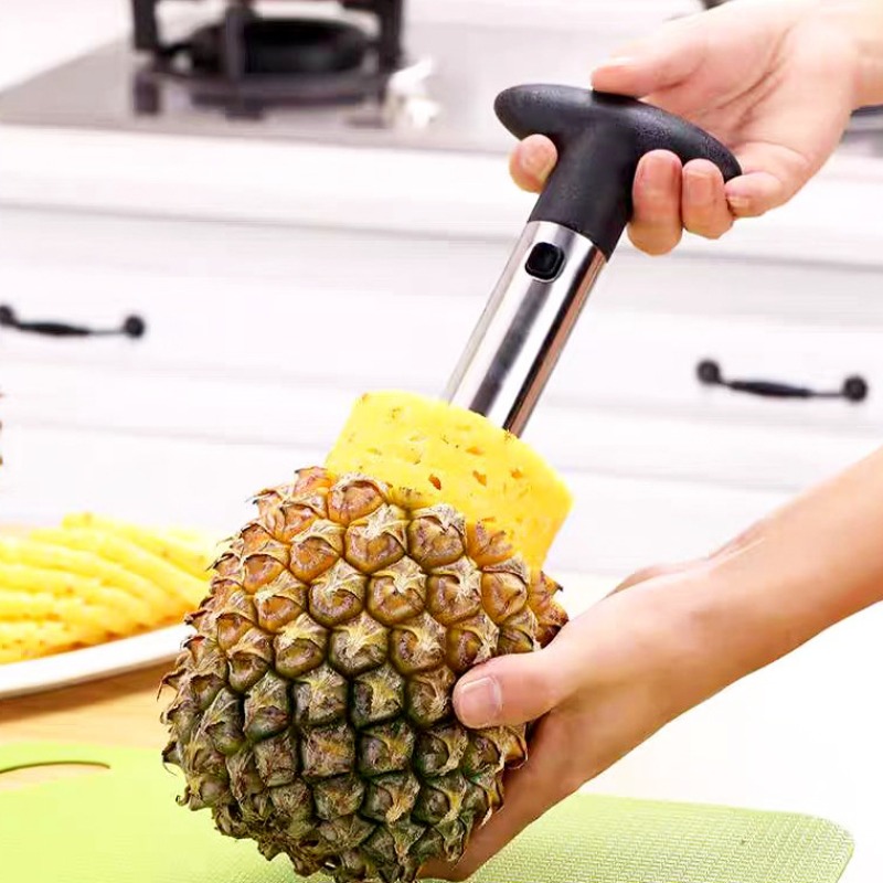 Pineapple Corer Slicer - أداة متعددة الوظائف لتقشير وتقطيع الأناناس
