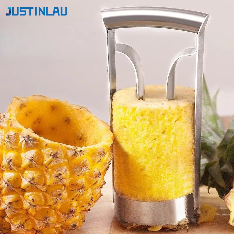 Pineapple Corer Slicer - أداة تقطيع الأناناس من الفولاذ المقاوم