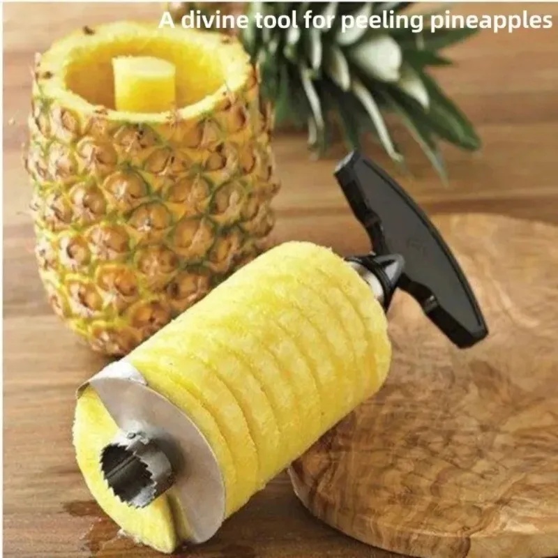 قطاعة ومهروس أناناس من الفولاذ - مراجعة Pineapple Corer Slicer وسعره