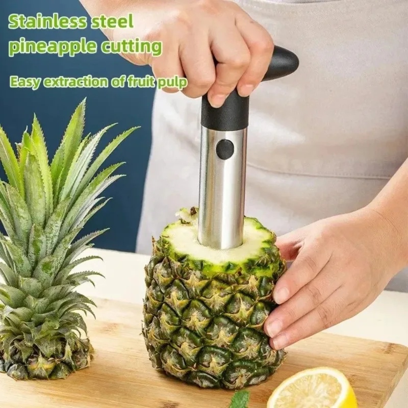 قطاعة ومهروس أناناس من الفولاذ - مراجعة Pineapple Corer Slicer وسعره