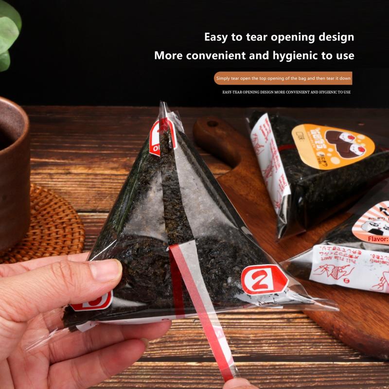 أكياس تغليف أرز السوشي المثلثة - مراجعة Meal Prep Onigiri وسعره