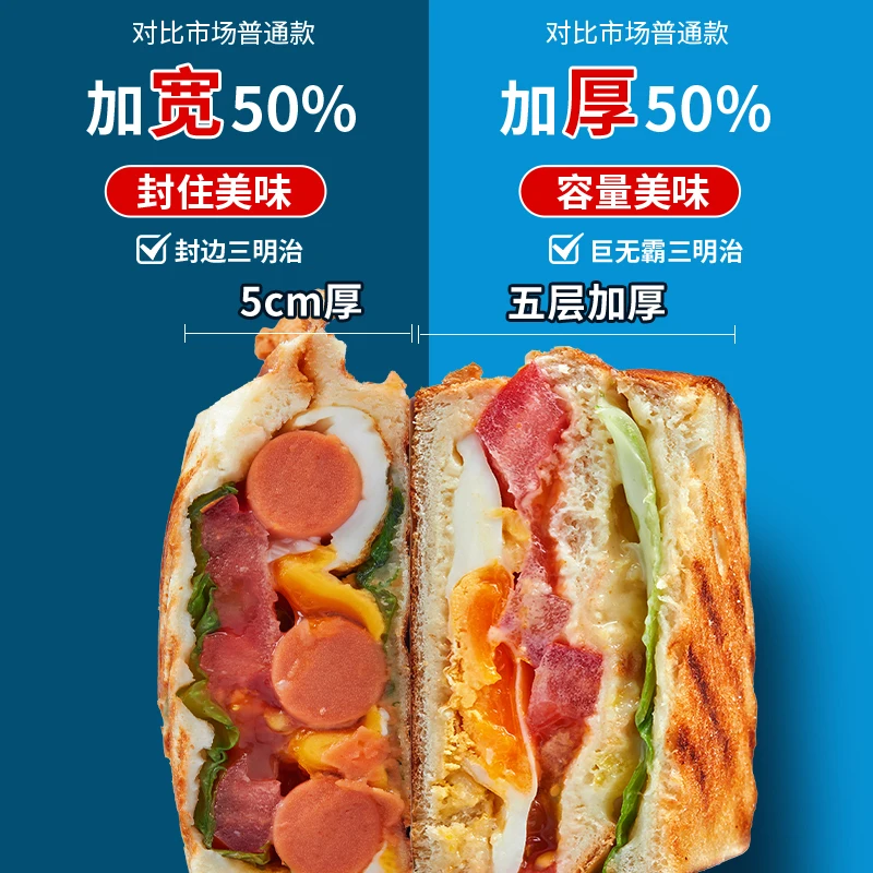 جهاز تحضير وجبة الإفطار الساند - مراجعة Breakfast Sandwich Press وسعره