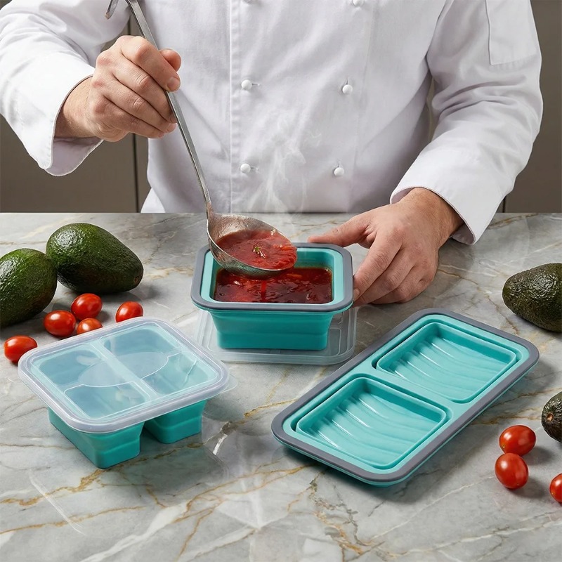 صينية تجميد مع غطاء، قطعتان، ق - مراجعة Meal Prep Chia Pudding وسعره