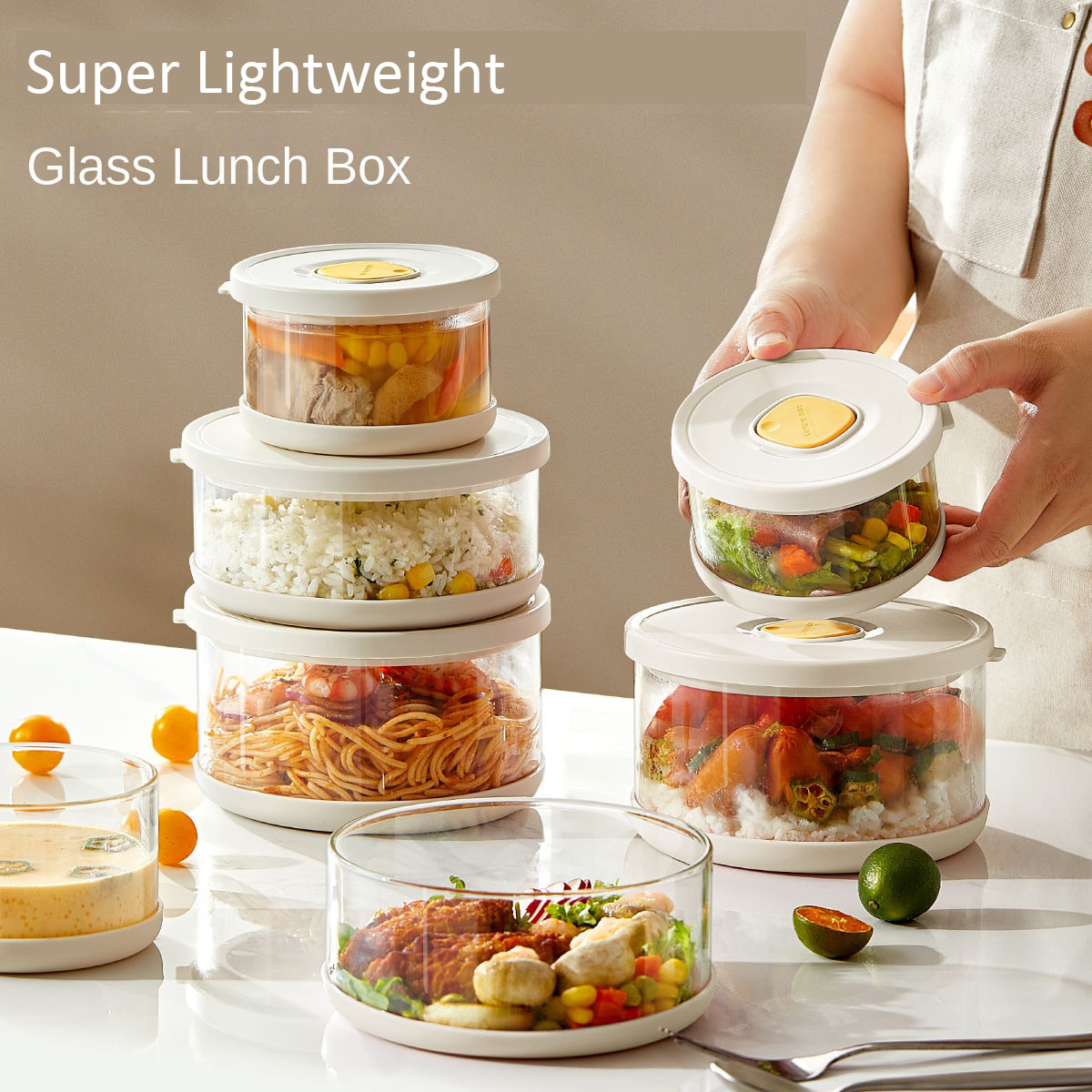 وعاء زجاجي بغطاء محكم الإغلاق، - مراجعة Meal Prep With Rice وسعره